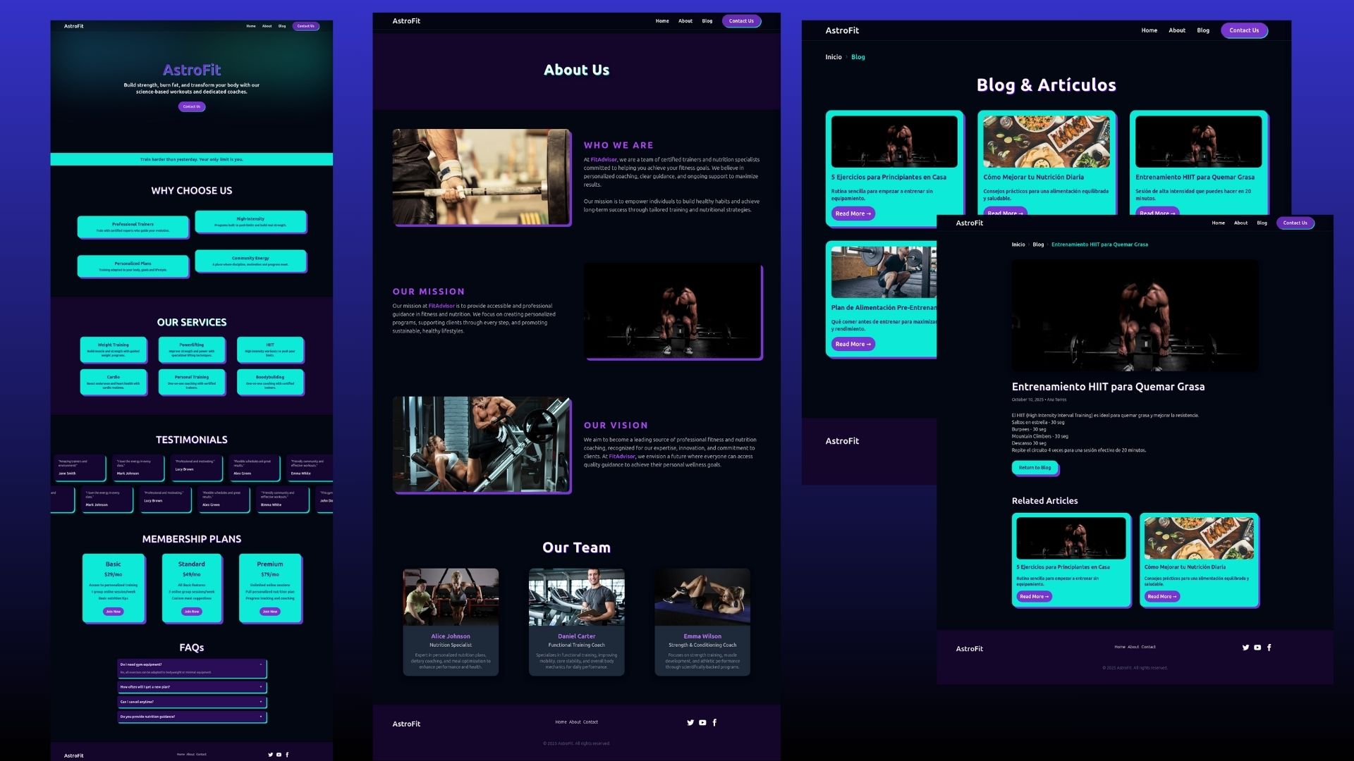 Imagen del proyecto AstroFit